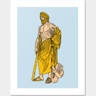 Roman Guy Statue Posters and Art